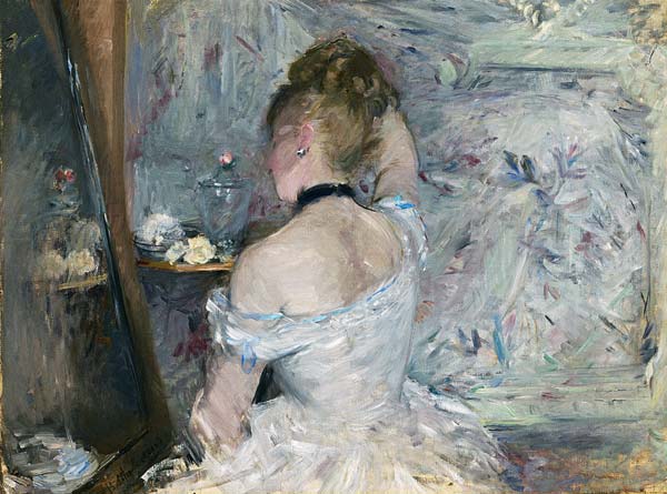Woman at Her Toilette from Berthe Morisot