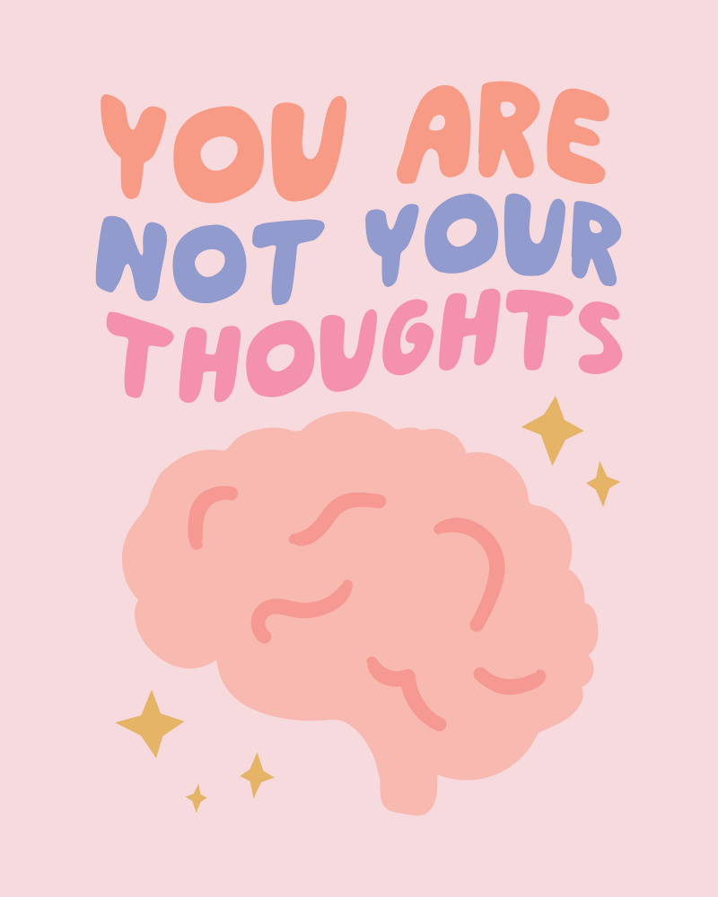 You Are Not Your Thoughts No2 from Beth Cai