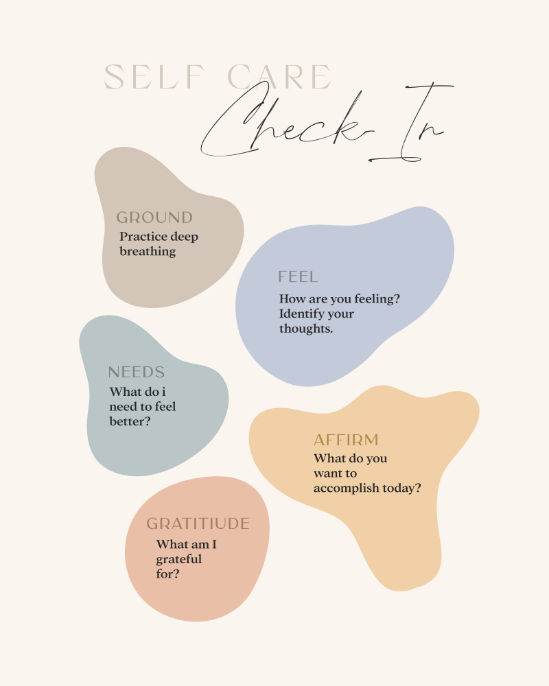 Self Care Checkin from Beth Cai