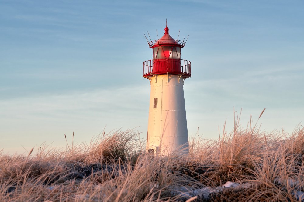 Lighthouse on winter morning from Bodo Balzer