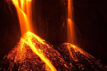Lava falls