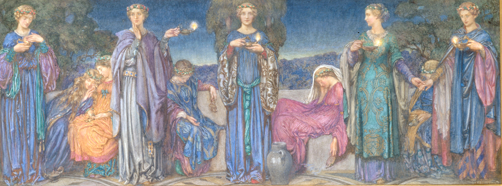 The Wise and Foolish Virgins from Brickdale Eleanor Fortescue