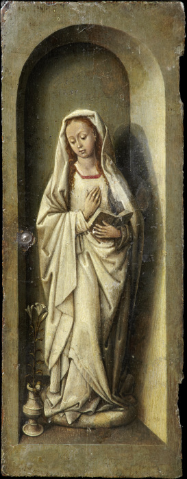 Virgin of the Annunciation from Brügger (?) Meister um 1485/90