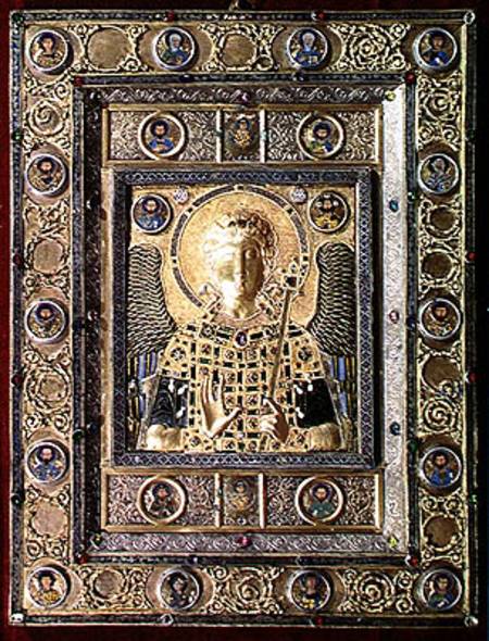 Icon depicting the Archangel Michael from Byzantine