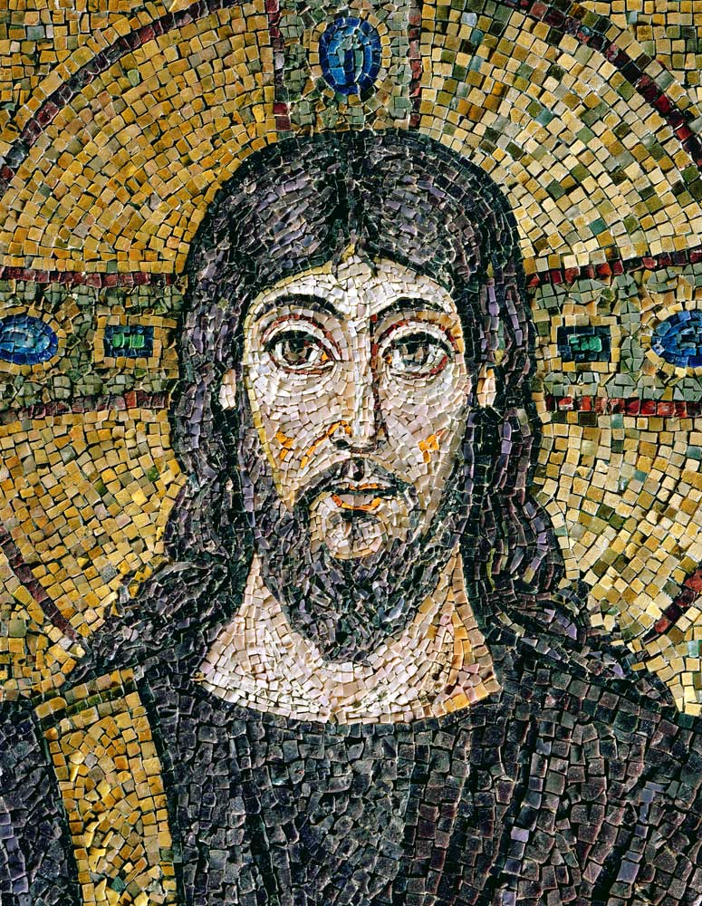The face of Christ from Byzantine School