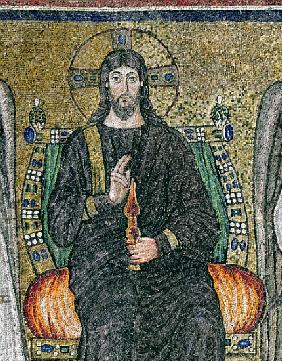 Christ enthroned with the angels (detail of 344548)