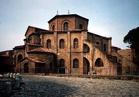 Rear facade of the church, c.547 AD (photo)