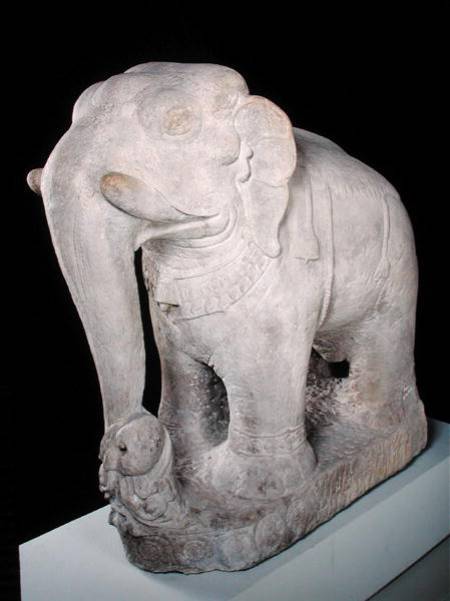 Elephant, from Preah Khan, Bayon Style from Cambodian