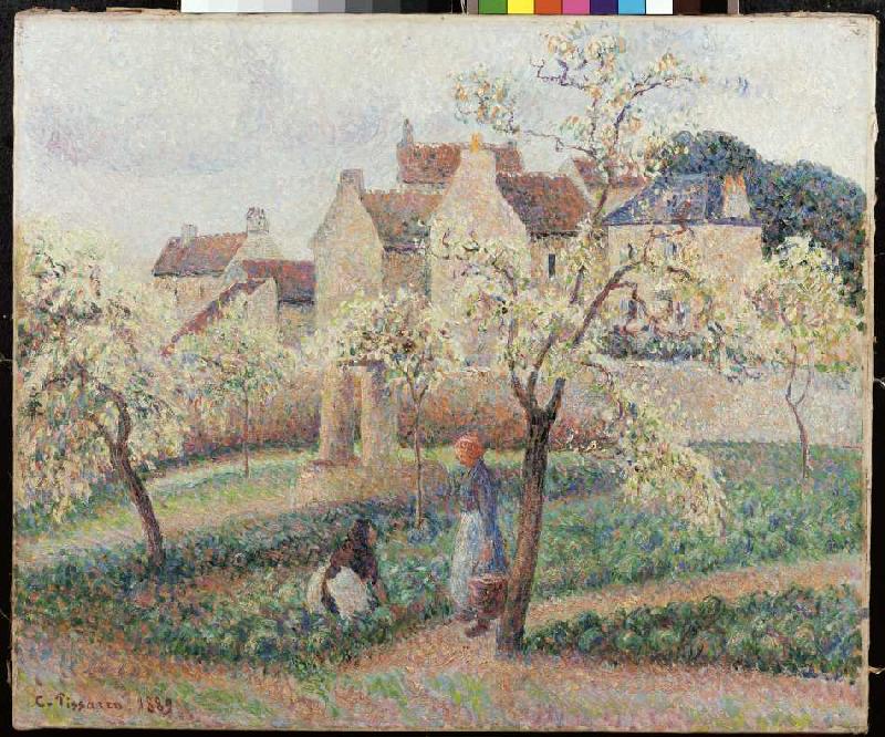 Blühende Pflaumenbäume from Camille Pissarro