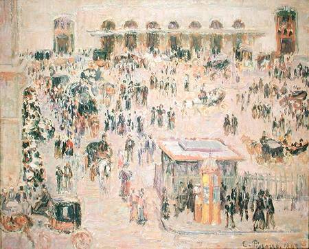 Cour du Havre (Gare St. Lazare) from Camille Pissarro