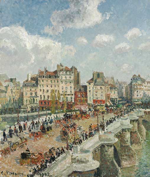 The Pont-Neuf from Camille Pissarro