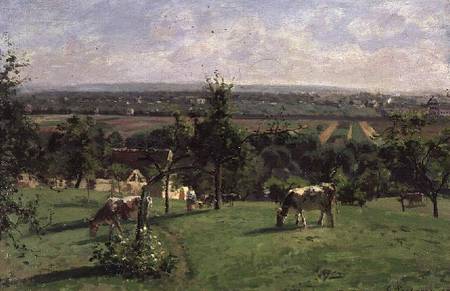 Hillside of Vesinet, Yvelines from Camille Pissarro
