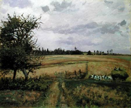 Landscape at Pontoise from Camille Pissarro