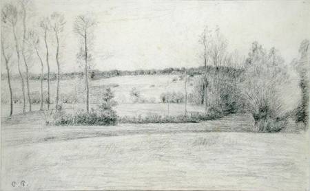 Landscape with Trees from Camille Pissarro