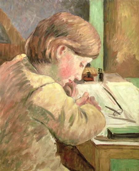 Paul Writing from Camille Pissarro