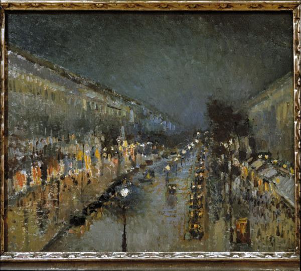 Pissarro / Boulevard Montmartre from Camille Pissarro