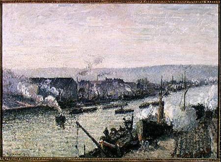 Saint-Sever Port, Rouen from Camille Pissarro