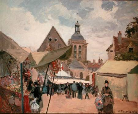 September Fete, Pontoise from Camille Pissarro