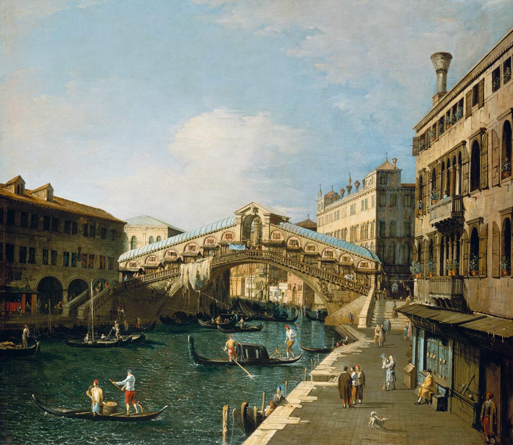 The Grand Canal, Venice from Giovanni Antonio Canal (Canaletto)