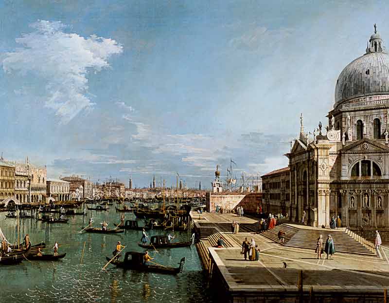 Venise, Santa Marie della Salute from Giovanni Antonio Canal (Canaletto)