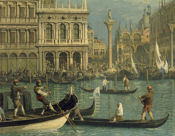 Venice, Piazzetta / Pai.b.Canaletto from Giovanni Antonio Canal (Canaletto)