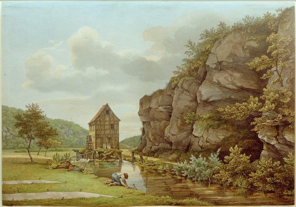 Schneidmühle bei Eppstein (Lorsbacher Tal) from Carl Ernst Morgenstern