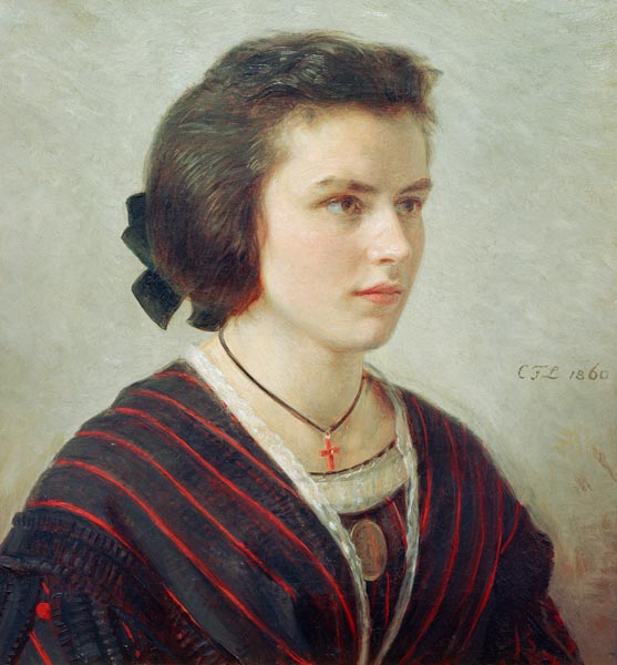 Bertha Lessing from Carl Friedrich Lessing