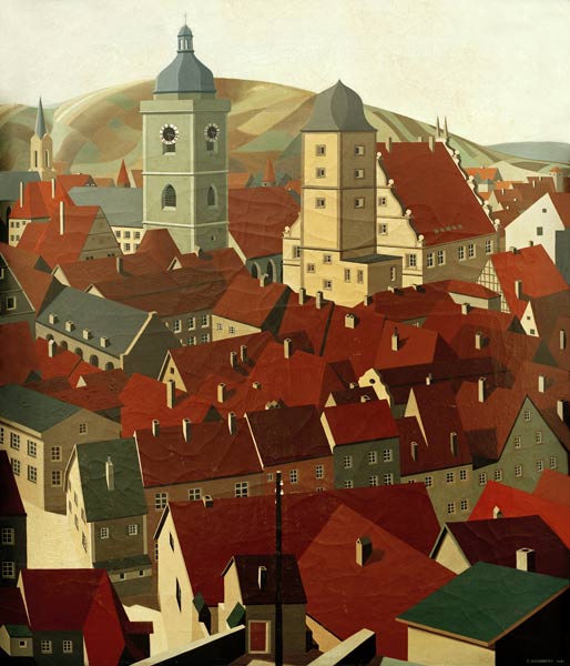 Marktbreit, 1931. from Carl Grossberg