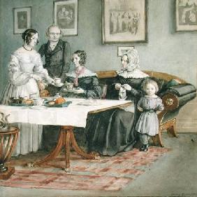 Professor Johannes Classen (1805-91) and Family