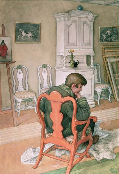 Esbjorn Convalescing from Carl Larsson