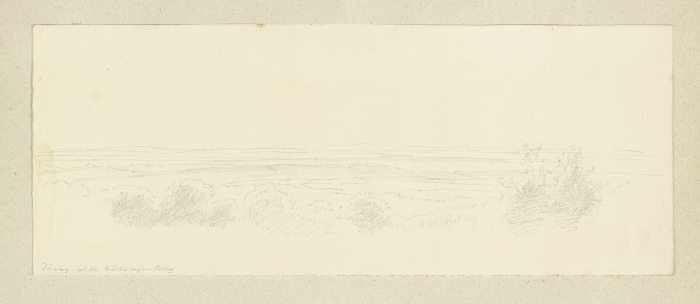 Hilly landscape from Carl Theodor Reiffenstein