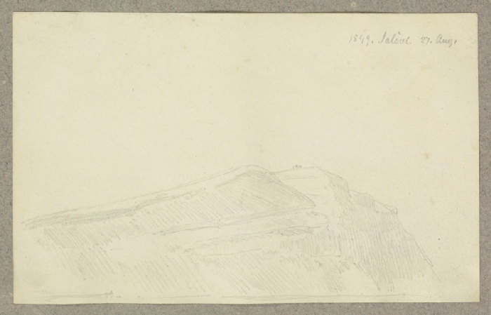 Mont Salève from Carl Theodor Reiffenstein