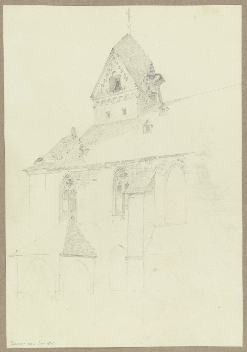 St. Kastor in Dausenau from Carl Theodor Reiffenstein