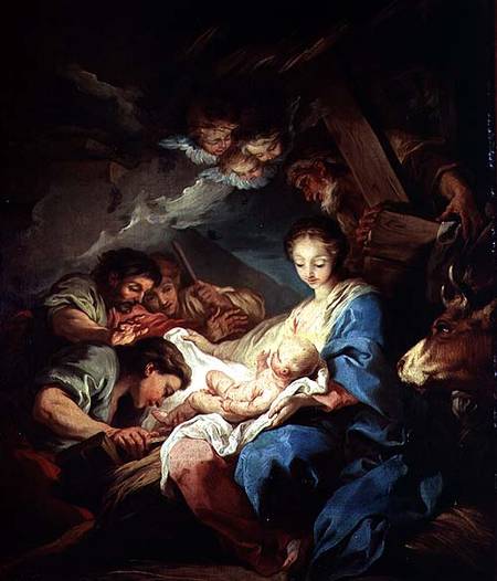 The Adoration of the Shepherds from Carle van Loo