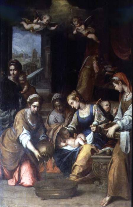 The Birth of the Virgin from Carlo Ridolfi