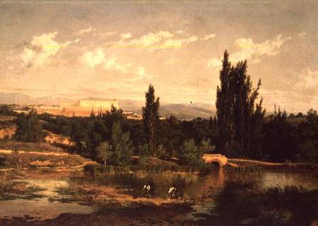 Countryside with a River, Manzanares from Carlos Haes