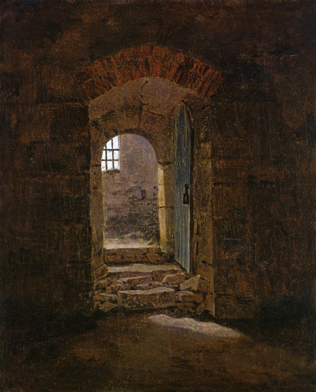 Doorway in Meissen from Caspar David Friedrich