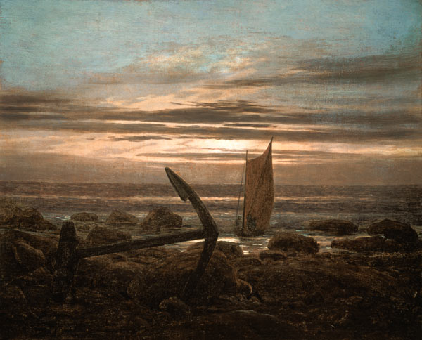 Abend an der Ostsee from Caspar David Friedrich