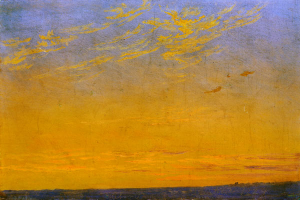 Abend (Wolken) from Caspar David Friedrich