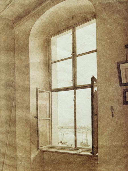 View from th.studio from Caspar David Friedrich