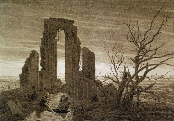 The winter (Eldena) from Caspar David Friedrich