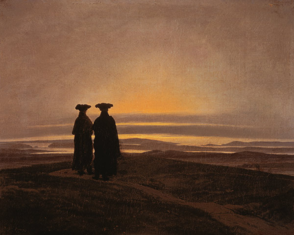 Sunset (Brothers) from Caspar David Friedrich