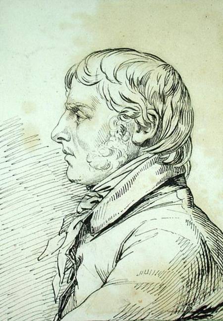 Self-portrait by Caspar David Friedrich
