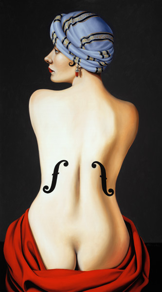 Homage to Man Ray, 2003 (oil on canvas)  from Catherine  Abel