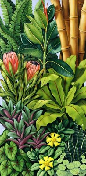 Foliage III, 2005 (oil on canvas) 