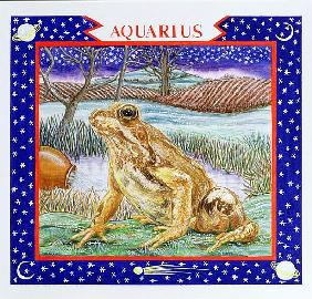 Aquarius (w/c on paper) 