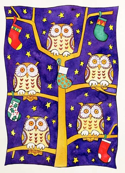 Five Wise Owls  from Cathy  Baxter