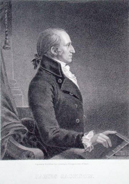 General James Jackson (1757-1806) from C.B.J.F. de Saint-Memin