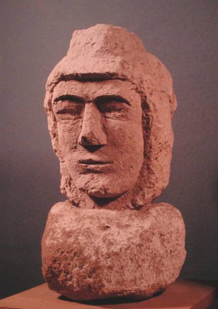 Head, found at Castelnau-le-Lez from Celtic