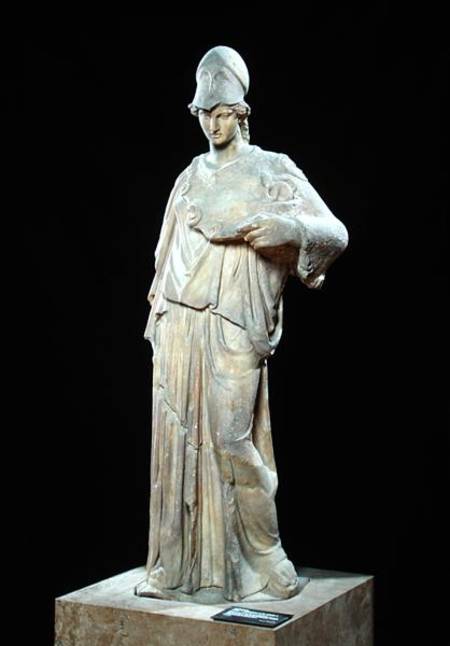 Athena with a cist, Roman from Cephisodotus